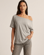 Basic Short Sleeve T-Shirt for Women – Solid Colour Everyday Cotton Tee - Sundrift