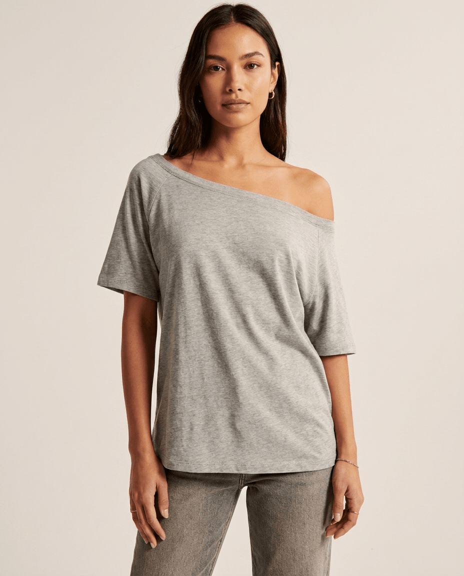 Basic Short Sleeve T-Shirt for Women – Solid Colour Everyday Cotton Tee - Sundrift