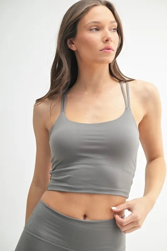 Crisscross Sports Bra for Women – Cloud Light Seamless Yoga Bra - Sundrift