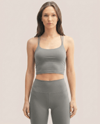 Crisscross Sports Bra for Women – Cloud Light Seamless Yoga Bra - Sundrift