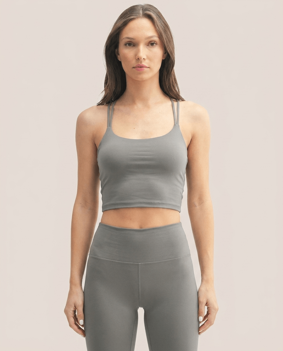 Crisscross Sports Bra for Women – Cloud Light Seamless Yoga Bra - Sundrift