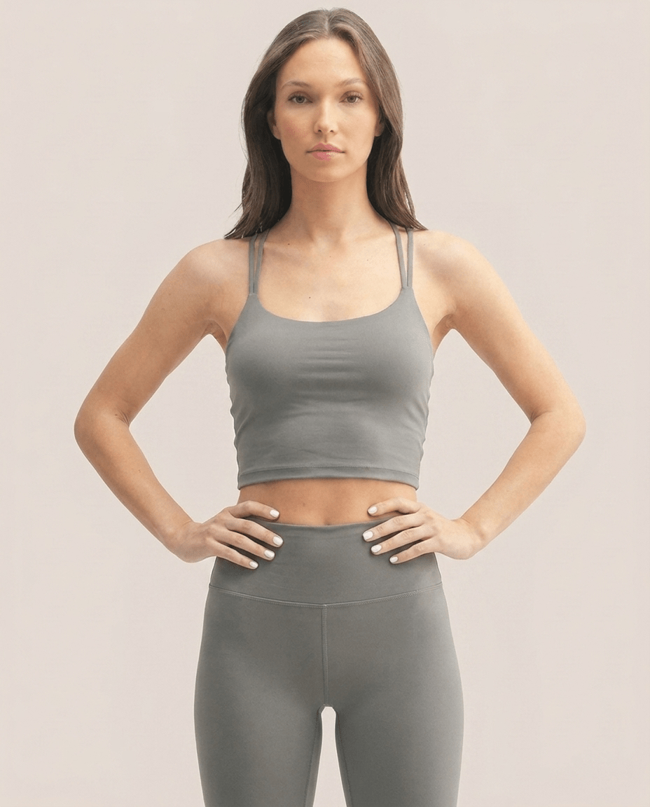 Crisscross Sports Bra for Women – Cloud Light Seamless Yoga Bra - Sundrift