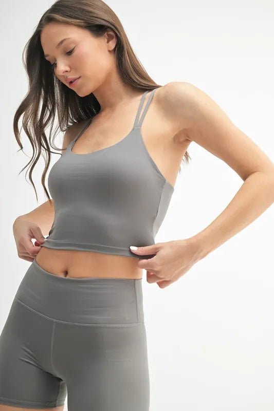 Crisscross Sports Bra for Women – Cloud Light Seamless Yoga Bra - Sundrift