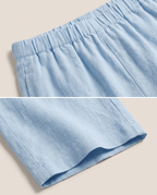 Lightweight Linen Blend Wide Leg Pants for Women – Casual Summer Beach Trousers - Sundrift