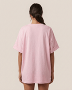 Oversized T-Shirt for Women – Gina Basic Cotton Tee, One Size, 19 Colours - Sundrift