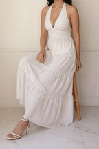 Plain Beach Summer Dress for Women – Casual Loose Fit Cover Up Dress - Sundrift