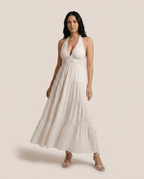 Plain Beach Summer Dress for Women – Casual Loose Fit Cover Up Dress - Sundrift