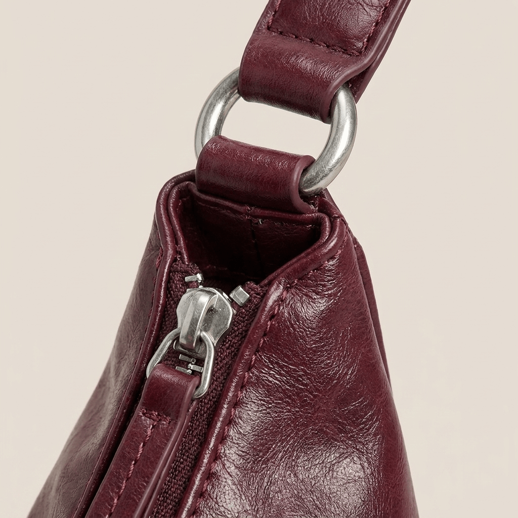 PU Leather Hobo Shoulder Bag for Women – Slouchy Everyday Handbag - Sundrift