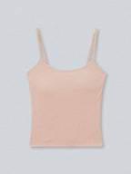 Ribbed Padded Cami Top 3 Pack for Women – Sleeveless Basic Crop Tank Tops - Sundrift