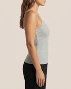 Ribbed Padded Cami Top 3 Pack for Women – Sleeveless Basic Crop Tank Tops - Sundrift