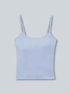 Ribbed Padded Cami Top 3 Pack for Women – Sleeveless Basic Crop Tank Tops - Sundrift