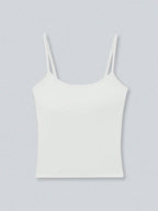 Ribbed Padded Cami Top 3 Pack for Women – Sleeveless Basic Crop Tank Tops - Sundrift