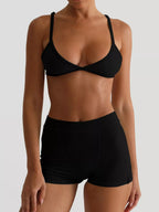 Seamless Bra & High Waist Boyshorts Set for Women – Underwear Set - Sundrift