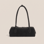 Solid Colour Shoulder Bag for Women – Minimalist Leather Look Handbag - Sundrift