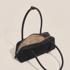 Solid Colour Shoulder Bag for Women – Minimalist Leather Look Handbag - Sundrift