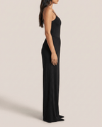 Spaghetti Strap Wide Leg Jumpsuit for Women – Casual Flowy Summer Playsuit - Sundrift